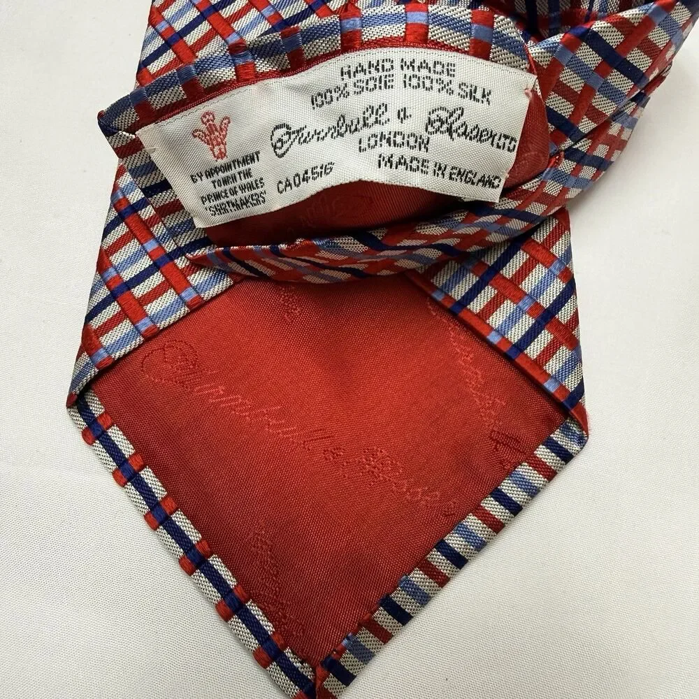 Lot of 6 Men’s Ties | 5–Turnbull Asser (England) | 1–Brioni (Italy) 100% Silk